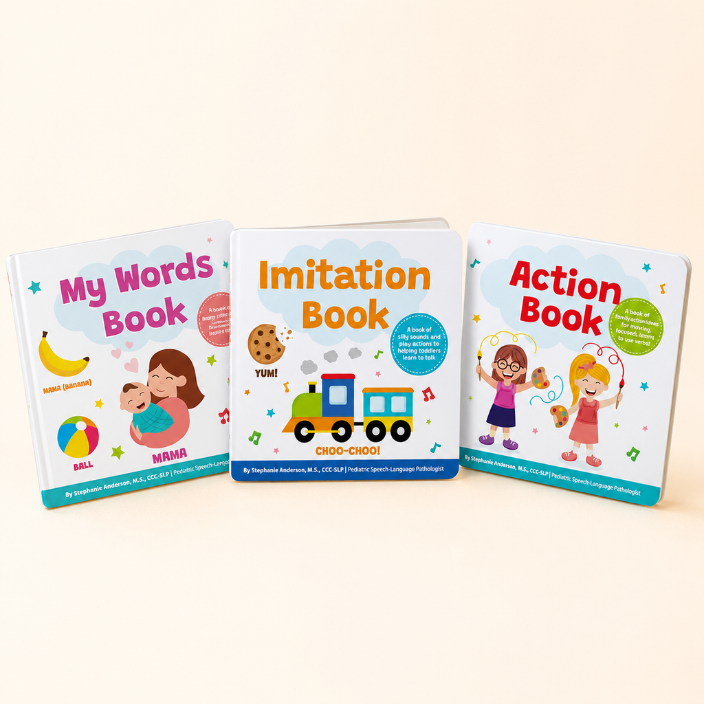 Early Speech Starter — 3 Book Bundle