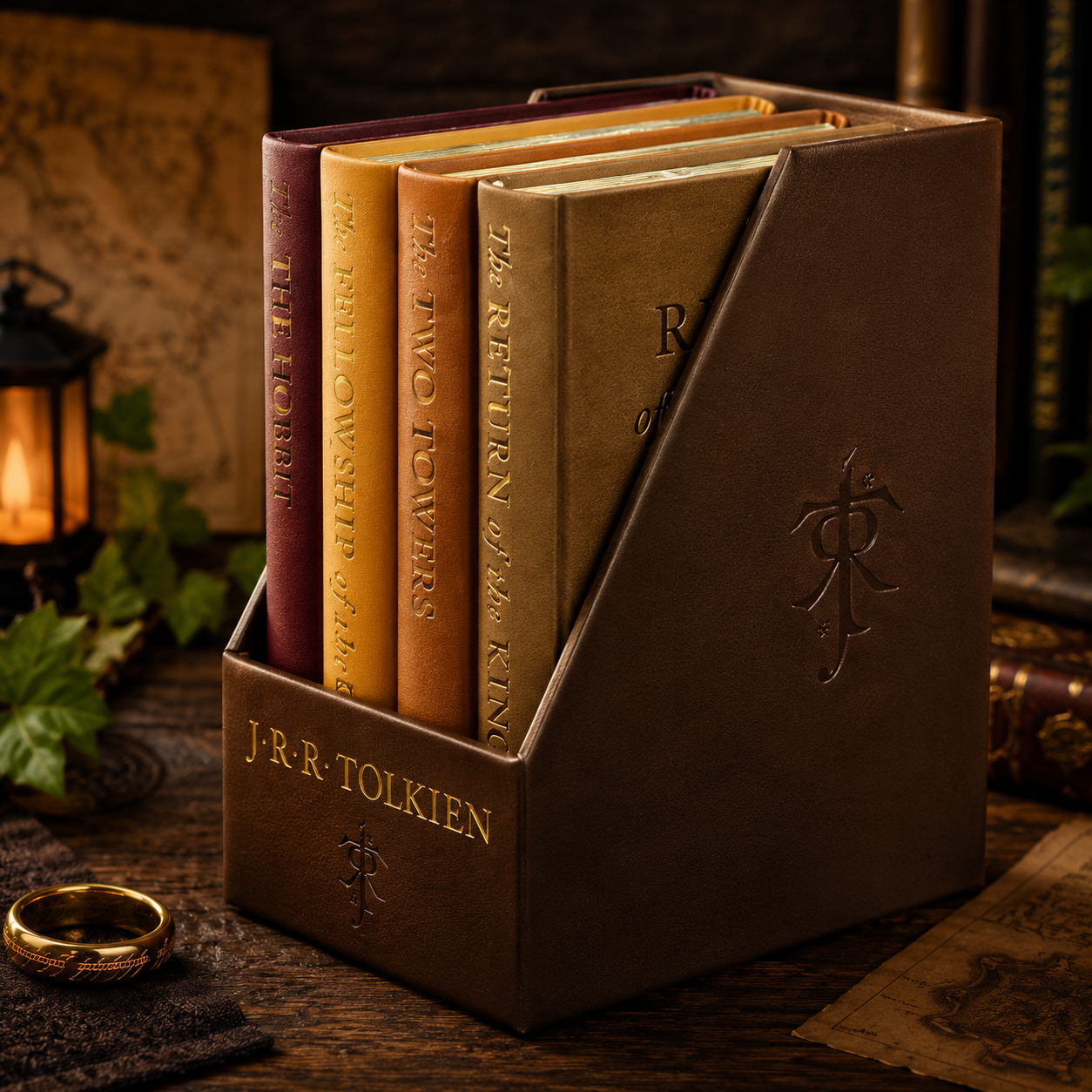 The Lord of the Rings Deluxe Collector’s Box Set — Leather Bound Edition