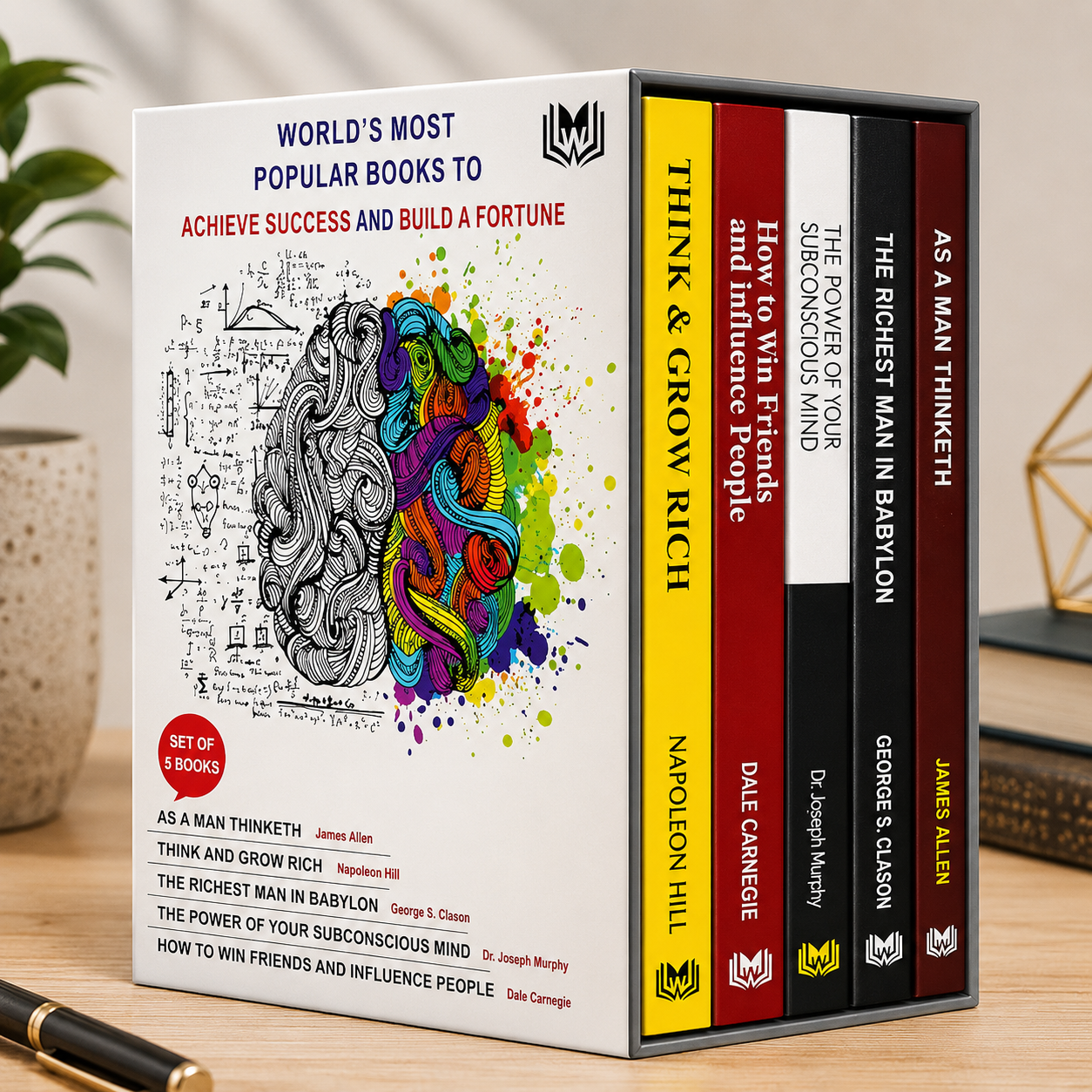The Success & Wealth Classics Collection — 5 Book Personal Growth Box Set