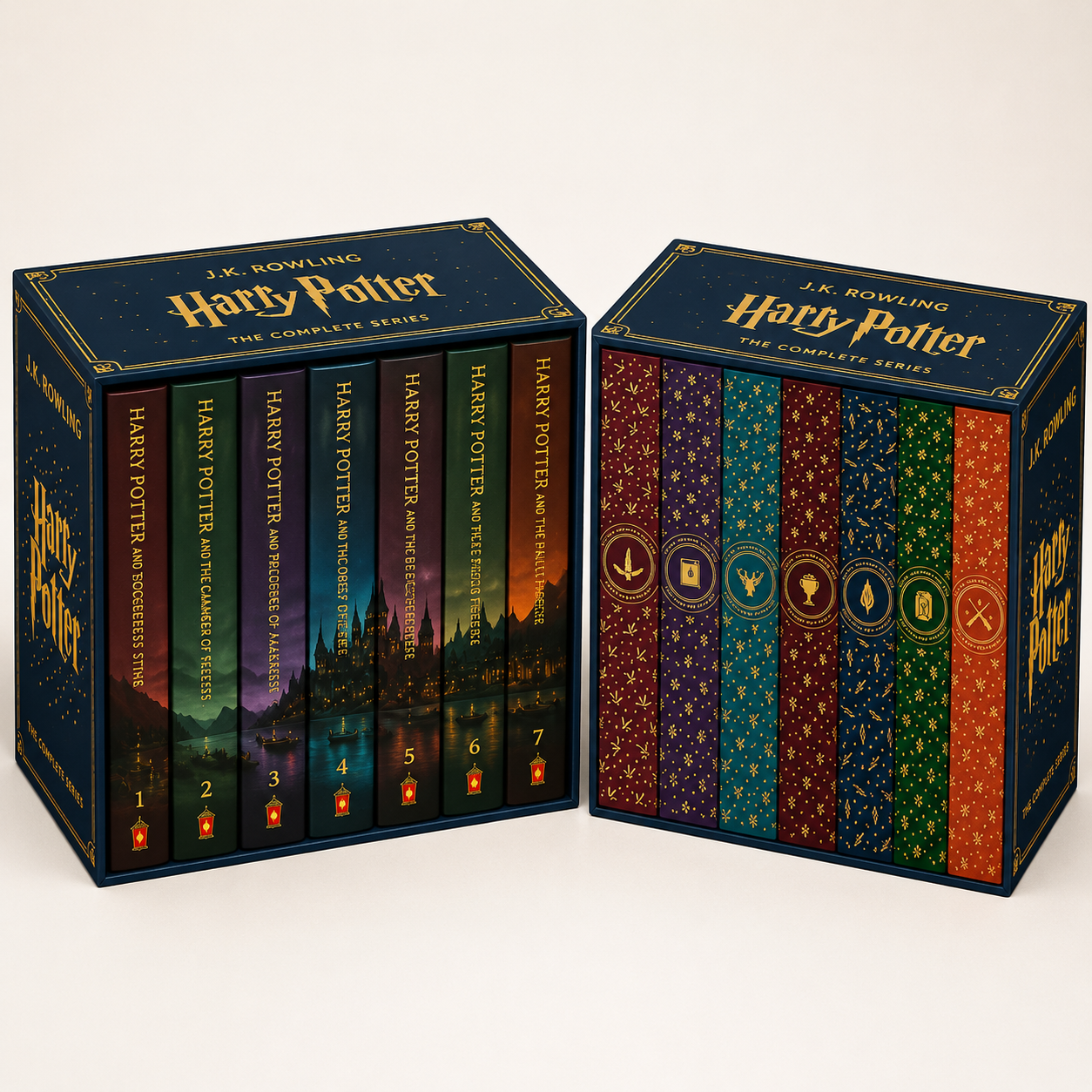 The Harry Potter Deluxe Collector’s Chest — Complete 7 Book Box Set