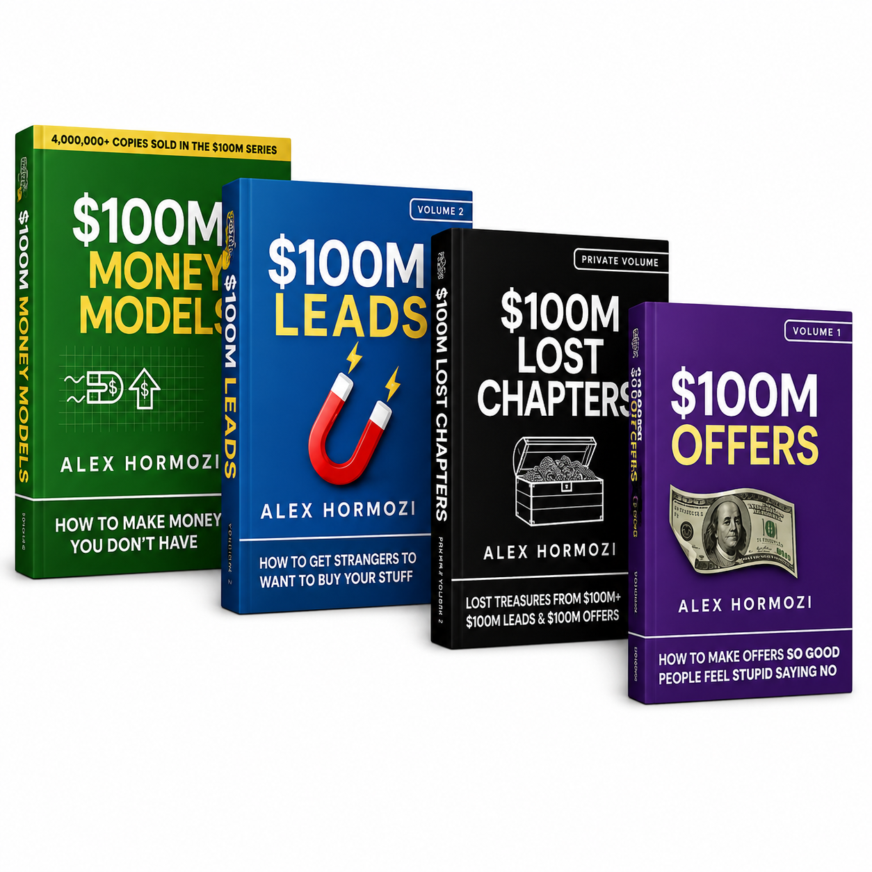 The $100M Business Growth Collection — 4 Book Entrepreneur Bundle